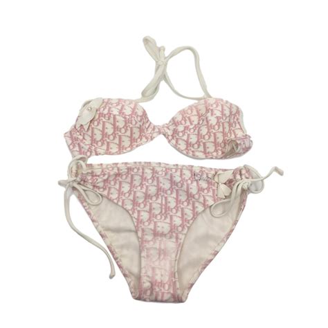 christian dior bathing suit 2 piece pink|christian dior jogging suits.